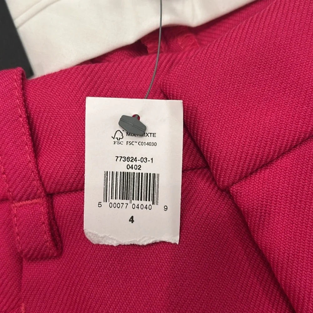 Banana Republic High-Rise Straight Pants - Pink - Picture 10 of 10